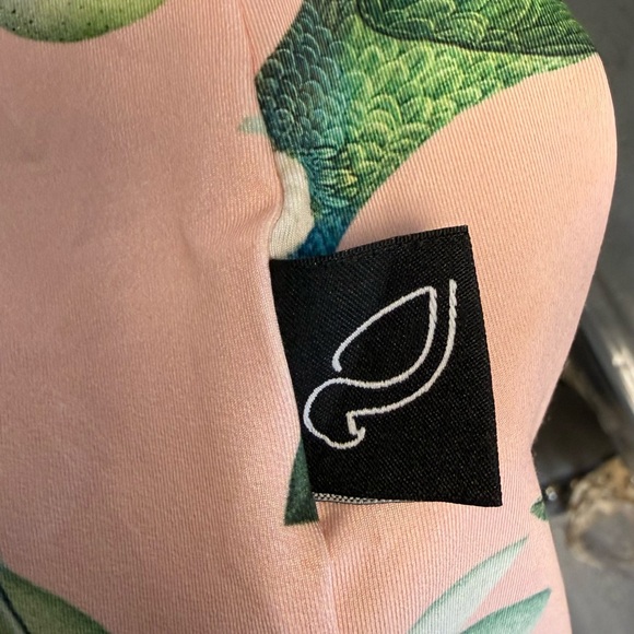 Partner Tropical Parrot Tennis Dress - Size S - Ultra Stretch - Picture 8 of 10